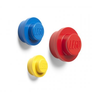 Věšák na zeď, 3 ks, více variant - LEGO