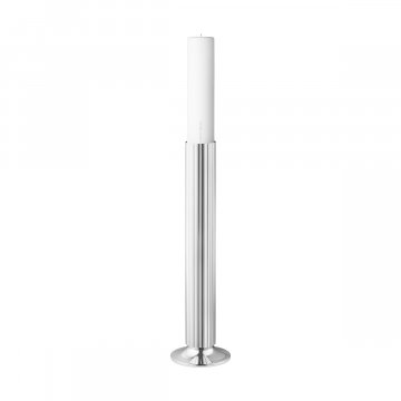 10019285 BERNADOTTE FLOOR CANDLEHOLDER STAINLESS STEEL 500MM 02