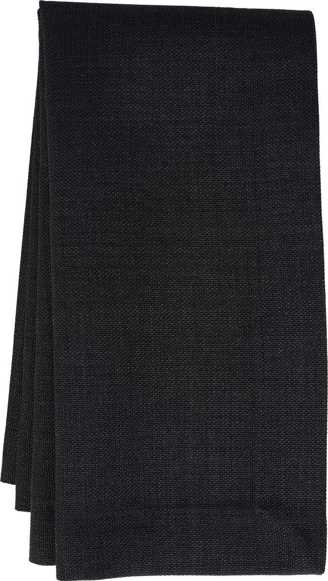 Ubrus Loft, výběr ze 42 barev a 4 rozměrů - Sander Barva: 39 - black, Rozměry: 135 x 170 cm