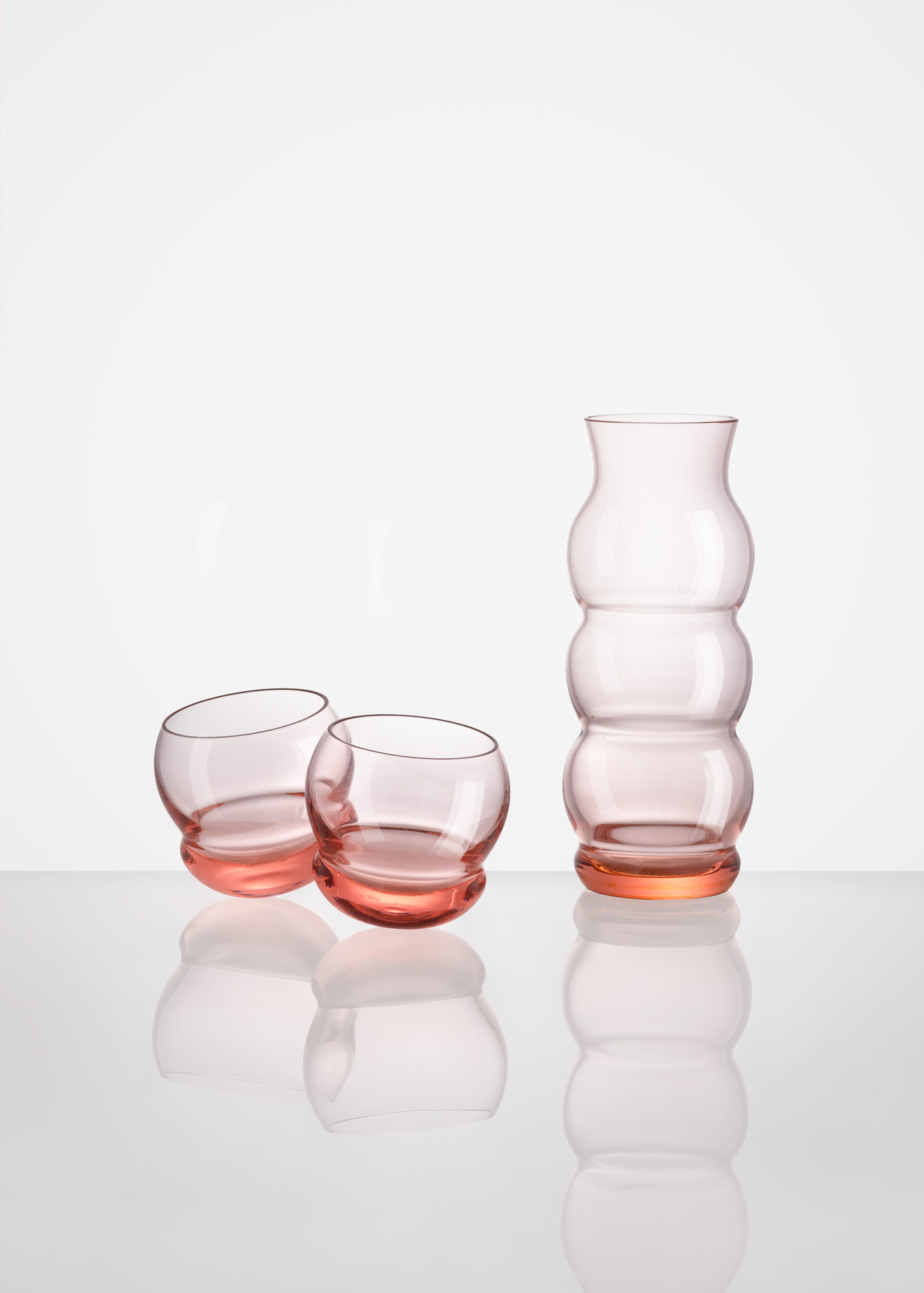 KARAFA rosa (růžová) - edice BUBBLES - Lukáš Houdek (obrázek 3)