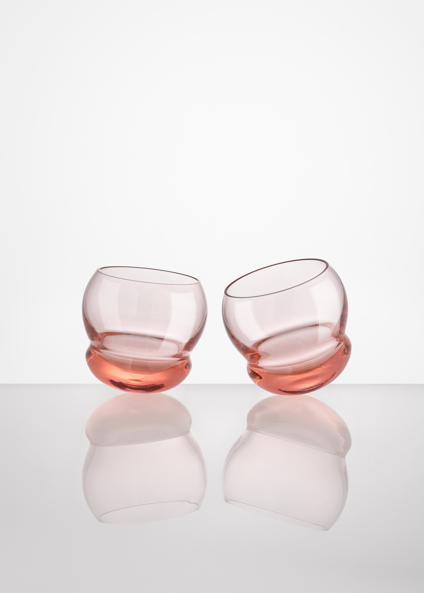 SKLENICE rosa (růžová) - edice BUBBLES - Lukáš Houdek (obrázek 4)