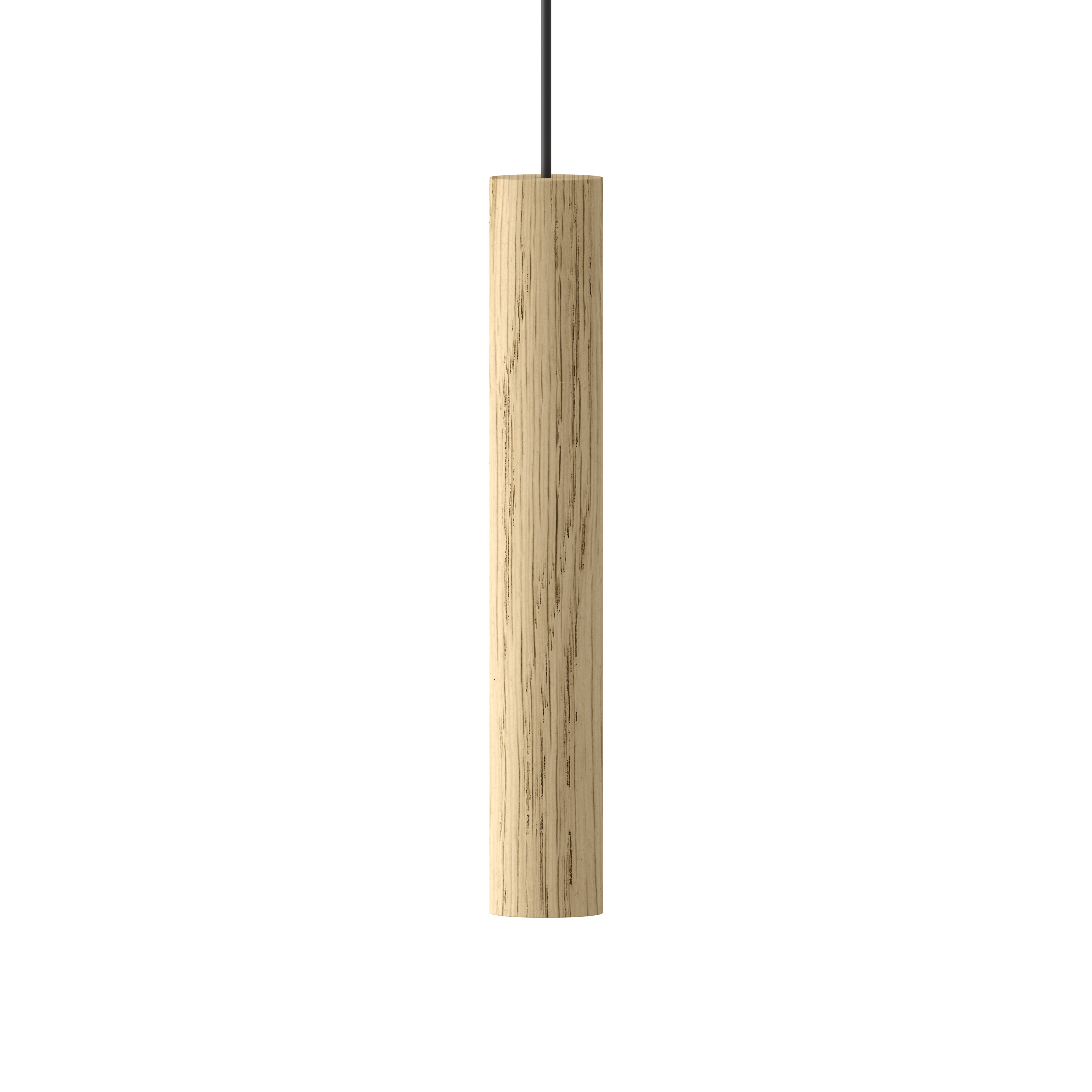 Levně Závěsné světlo Chimes oak Ø 3 cm x 22 cm - UMAGE