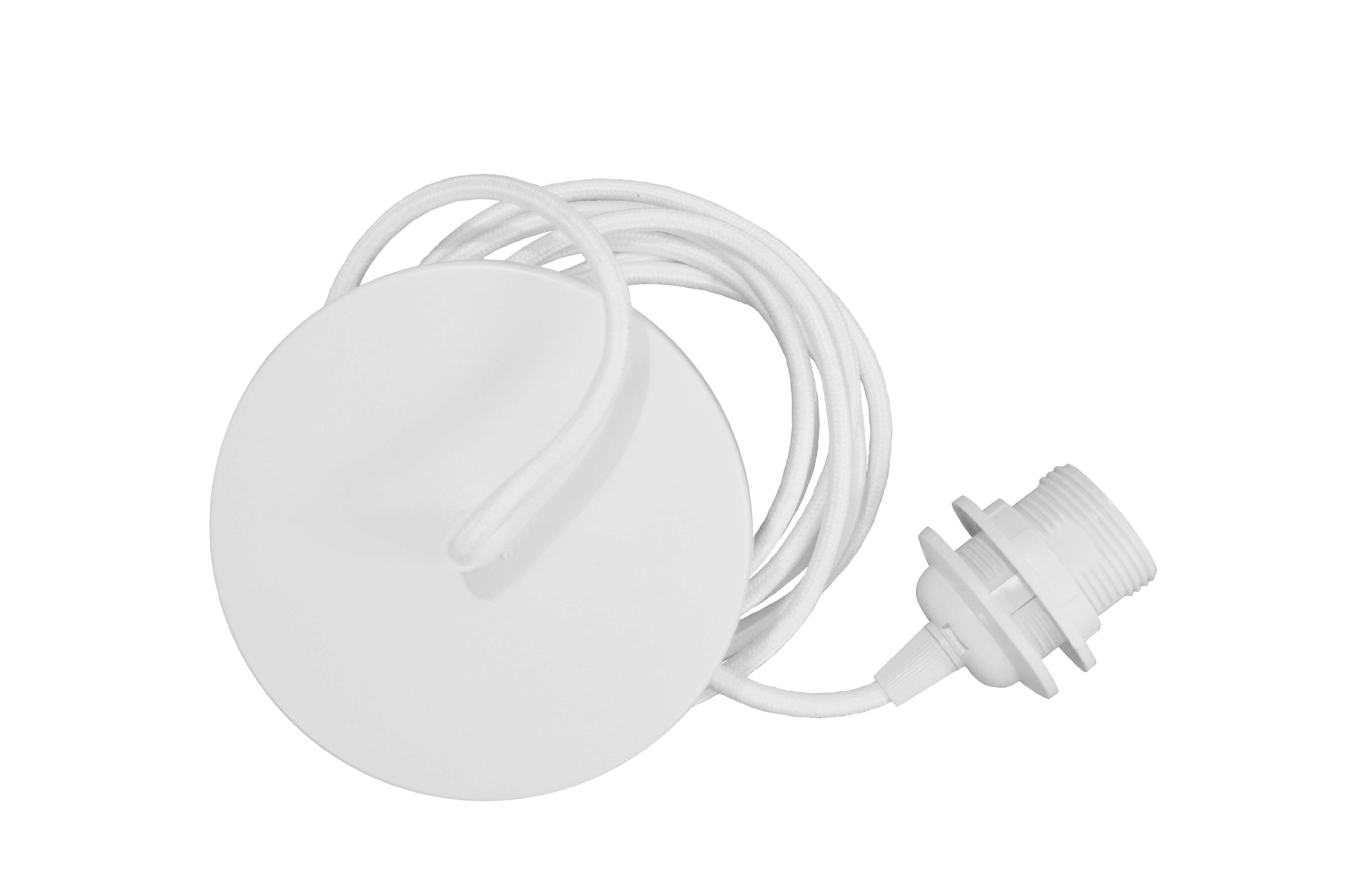 Levně Závěs pro stínidla Rosette white Ø 14 cm L 2,1 m - UMAGE