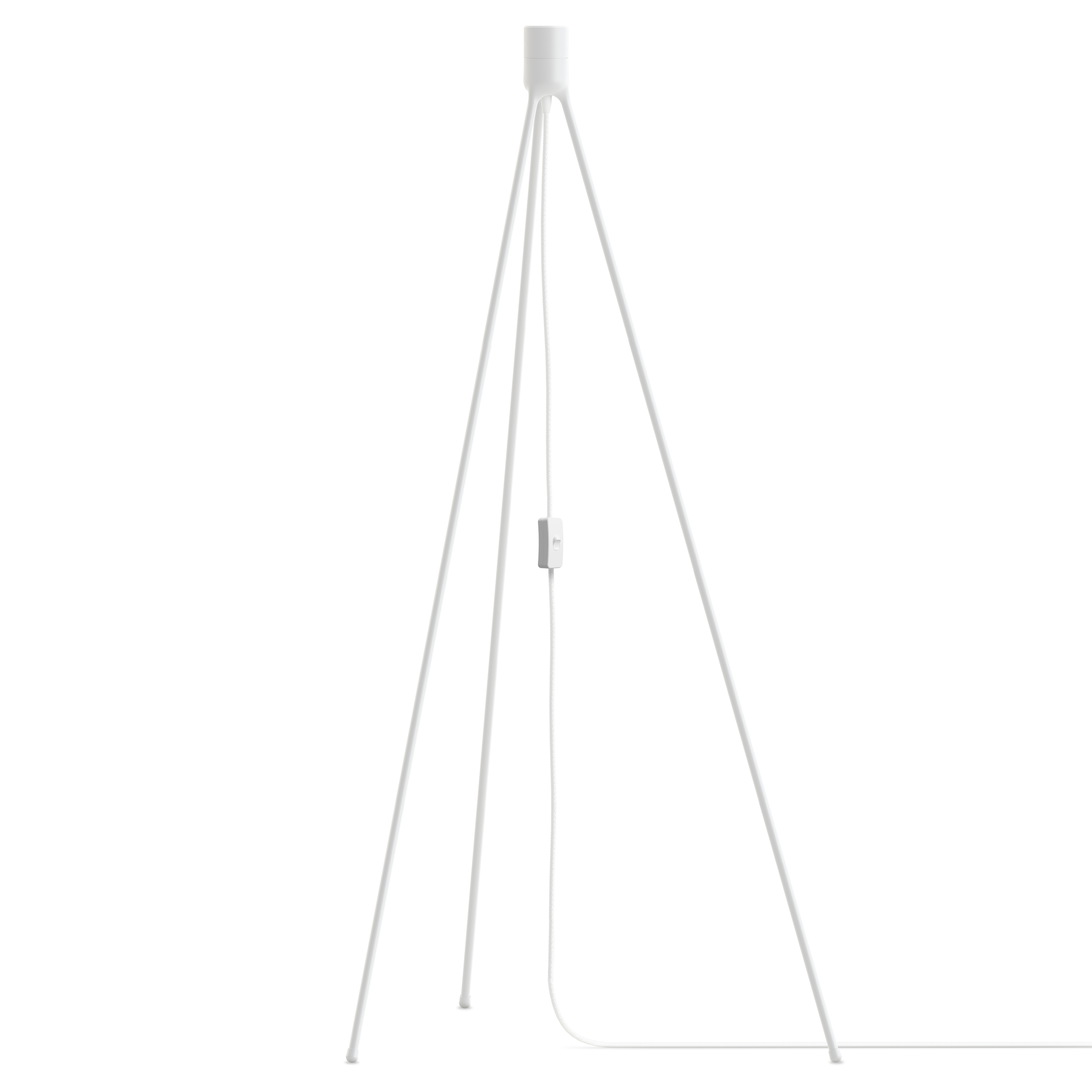 Levně Stojan pro lampu Floor tripod matte white H 109 cm - UMAGE