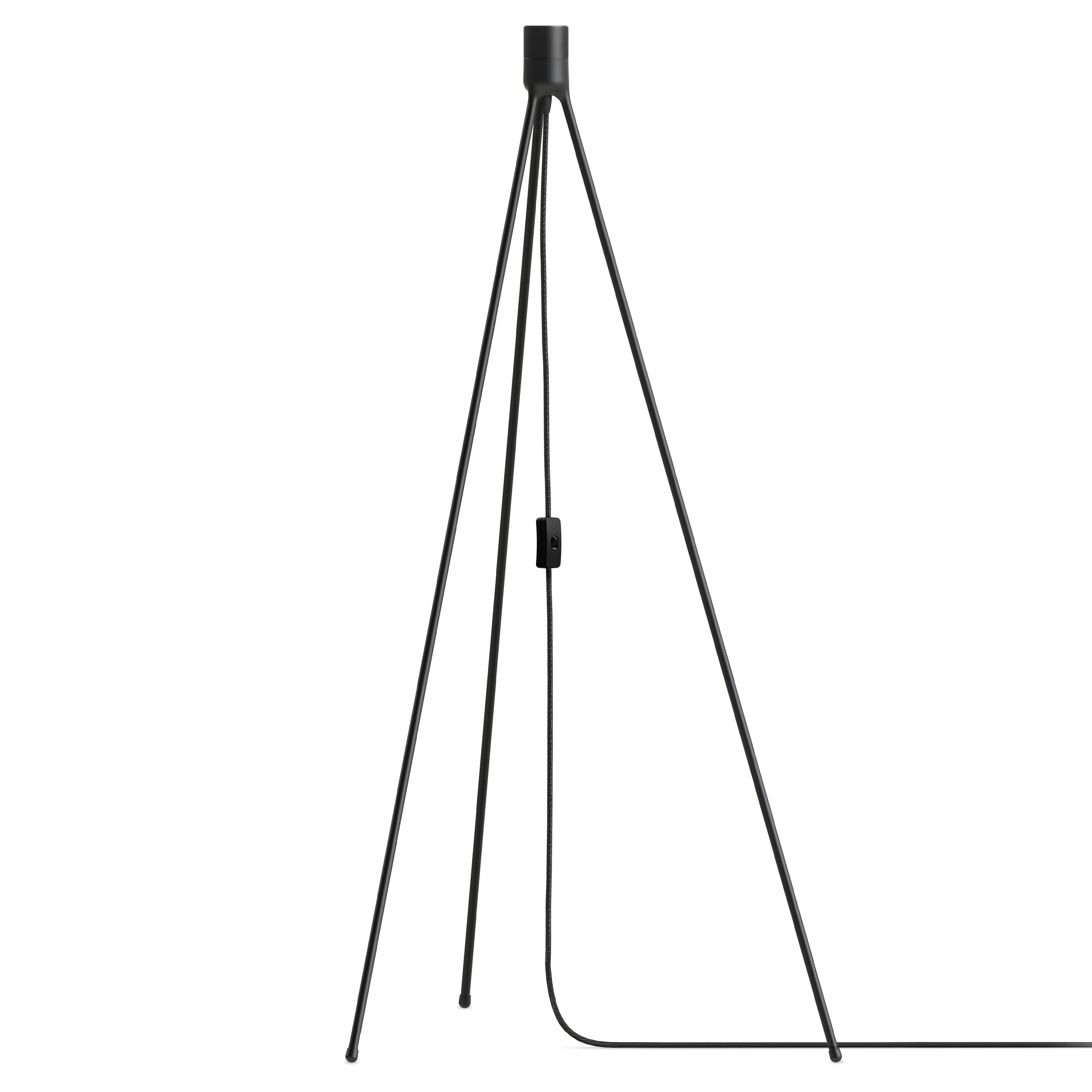 Levně Stojan pro lampu Floor tripod matte black H 109 cm - UMAGE