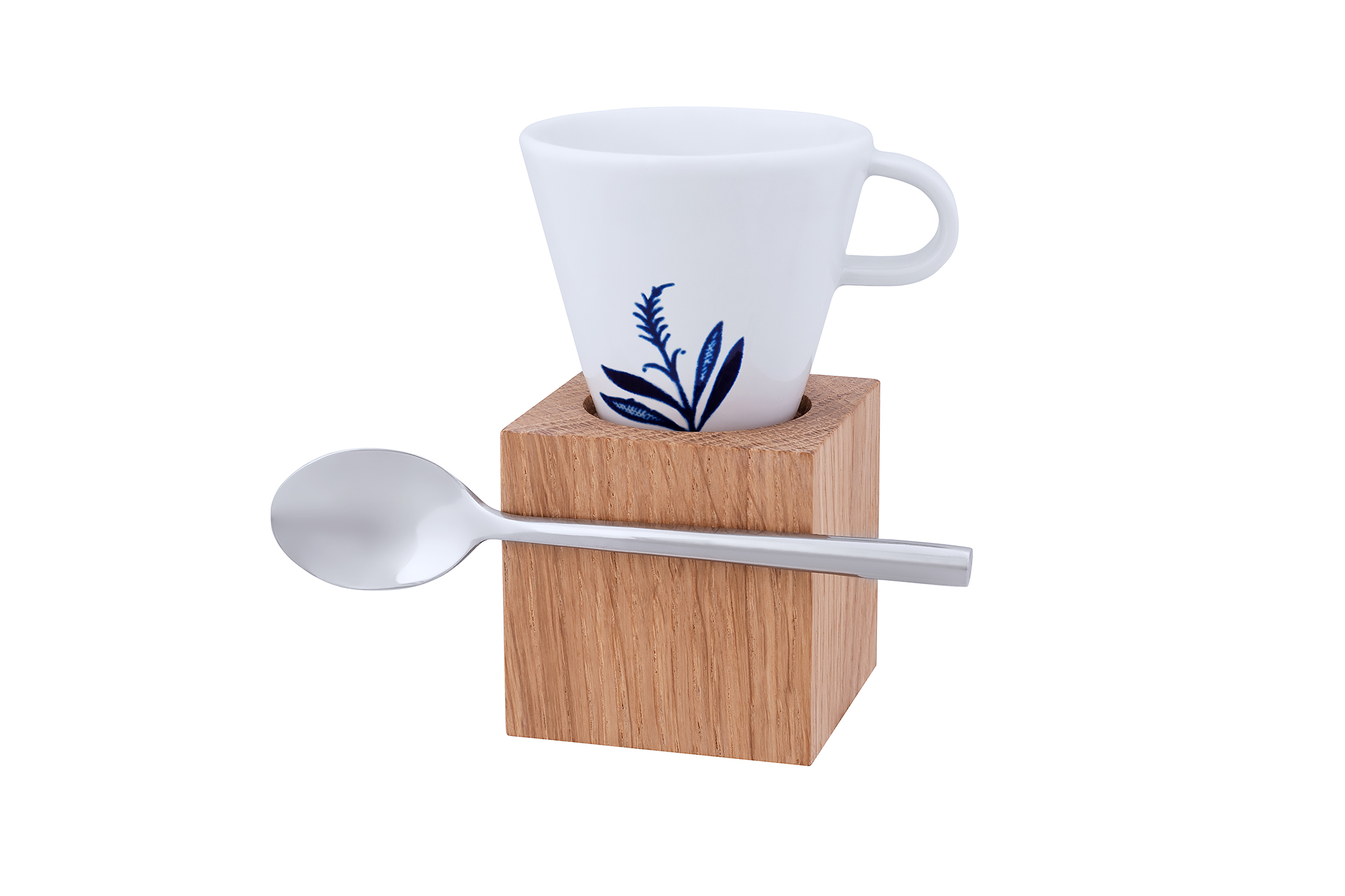 Levně Cube Espresso Blue - Clap Design