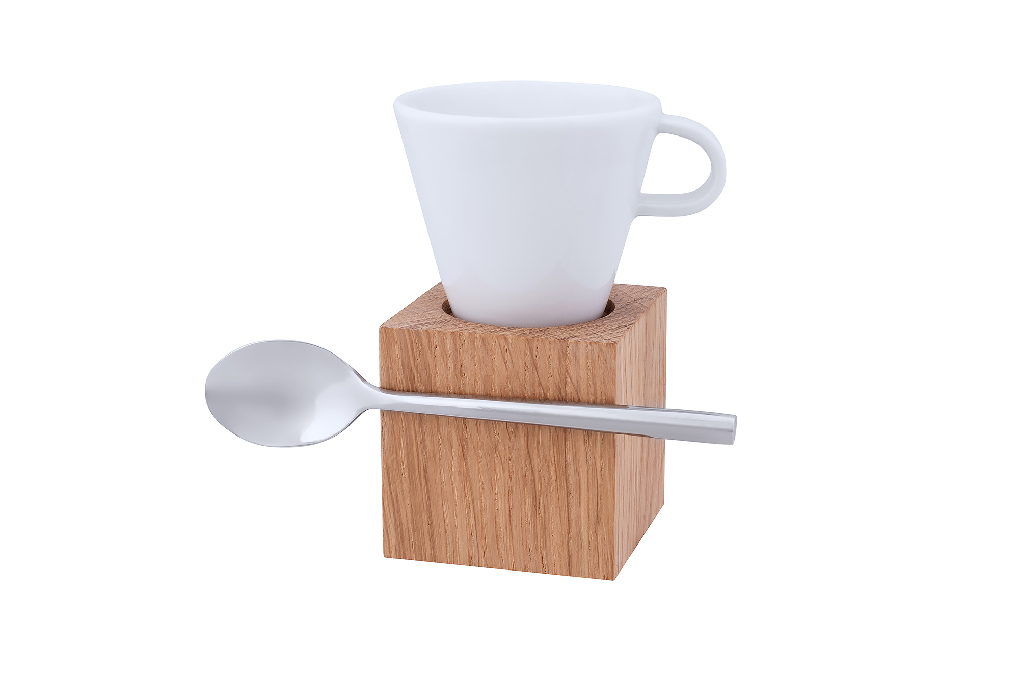 Levně Cube Espresso White - Clap Design