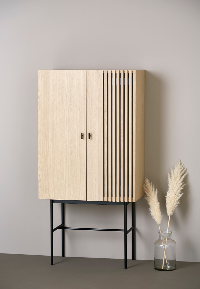 Komoda "Array", 80 x 160 cm, 2 varianty - Woud Varianta: dub, světlý (obrázek 9)
