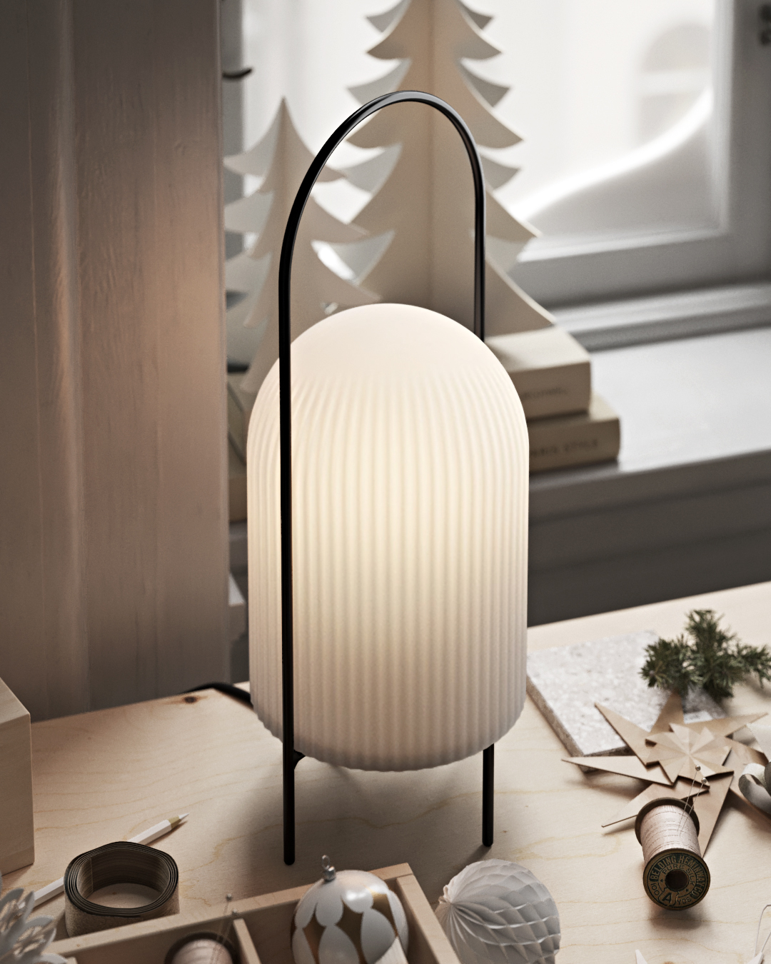 Stolní lampa "Ghost" - Woud (obrázek 3)