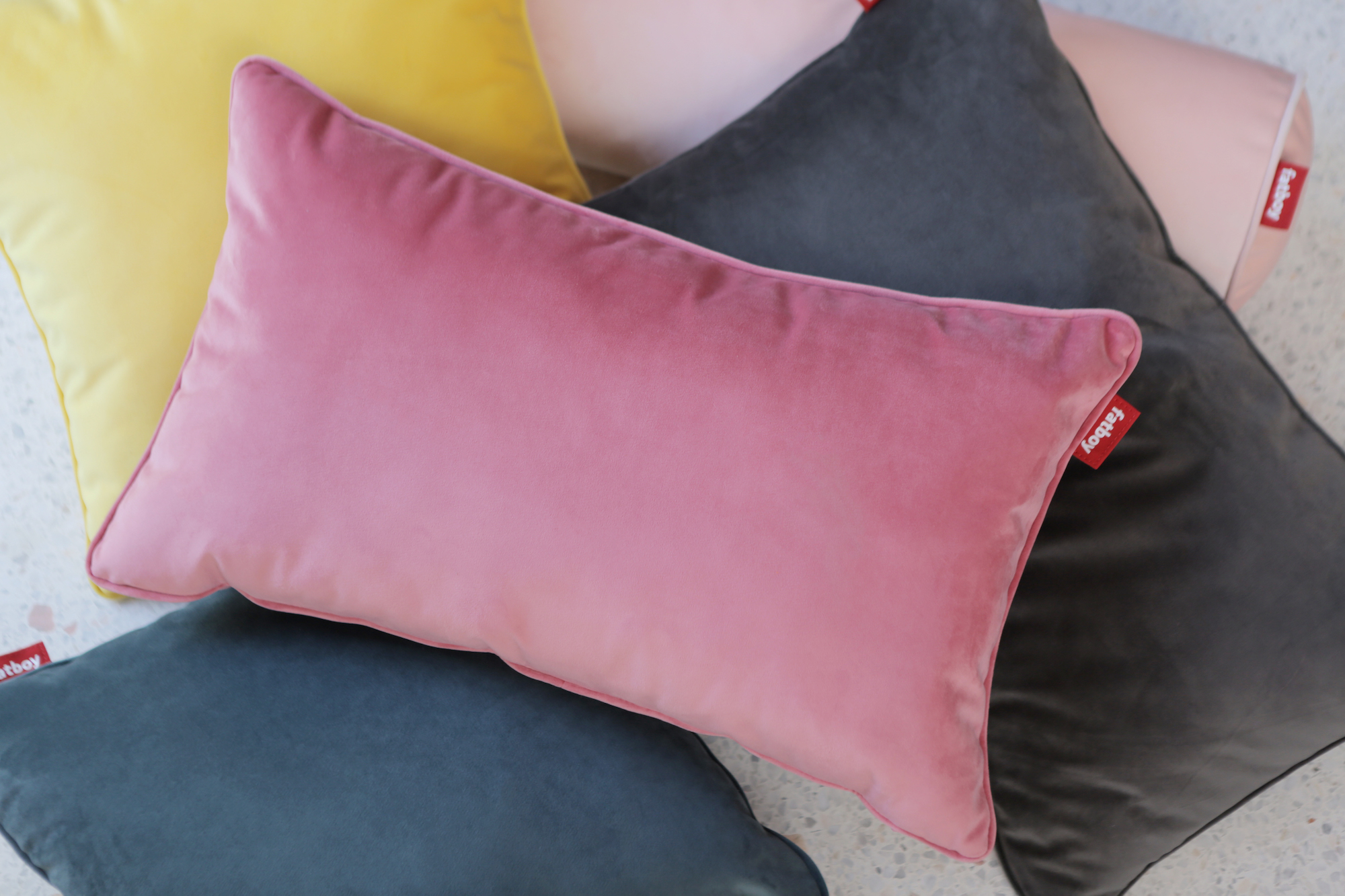 Polštář "pillow king", 7 variant - Fatboy® Barva: deep blush (obrázek 3)