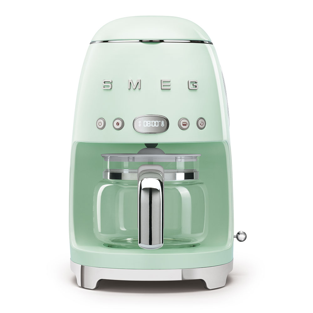 Levně 50's Retro Style kávovar na filtrovanou kávu 1,4l 10 cup pastelově zelený - SMEG