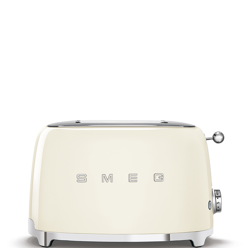 Levně 50's Retro Style toustovač P2 krémový 950W - SMEG