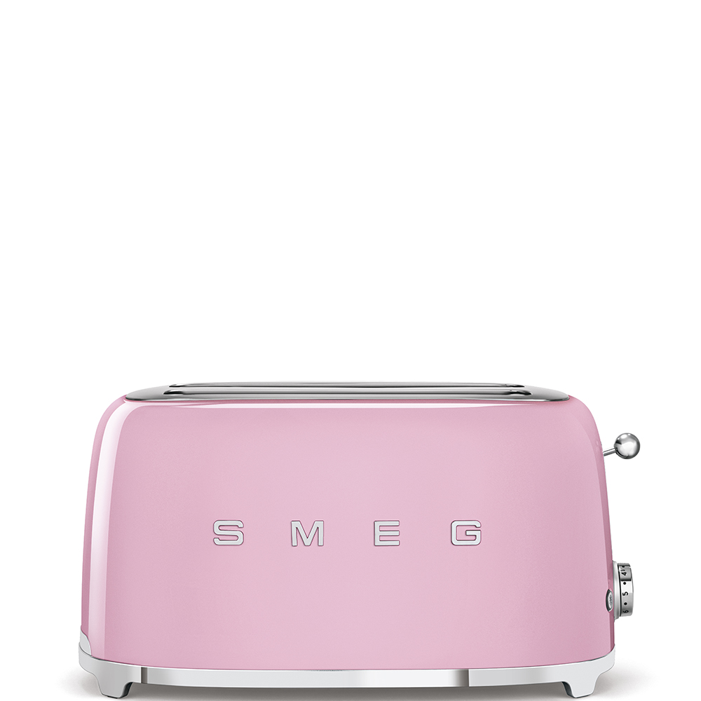 Levně 50's Retro Style toustovač P2x2 růžový 1500W - SMEG