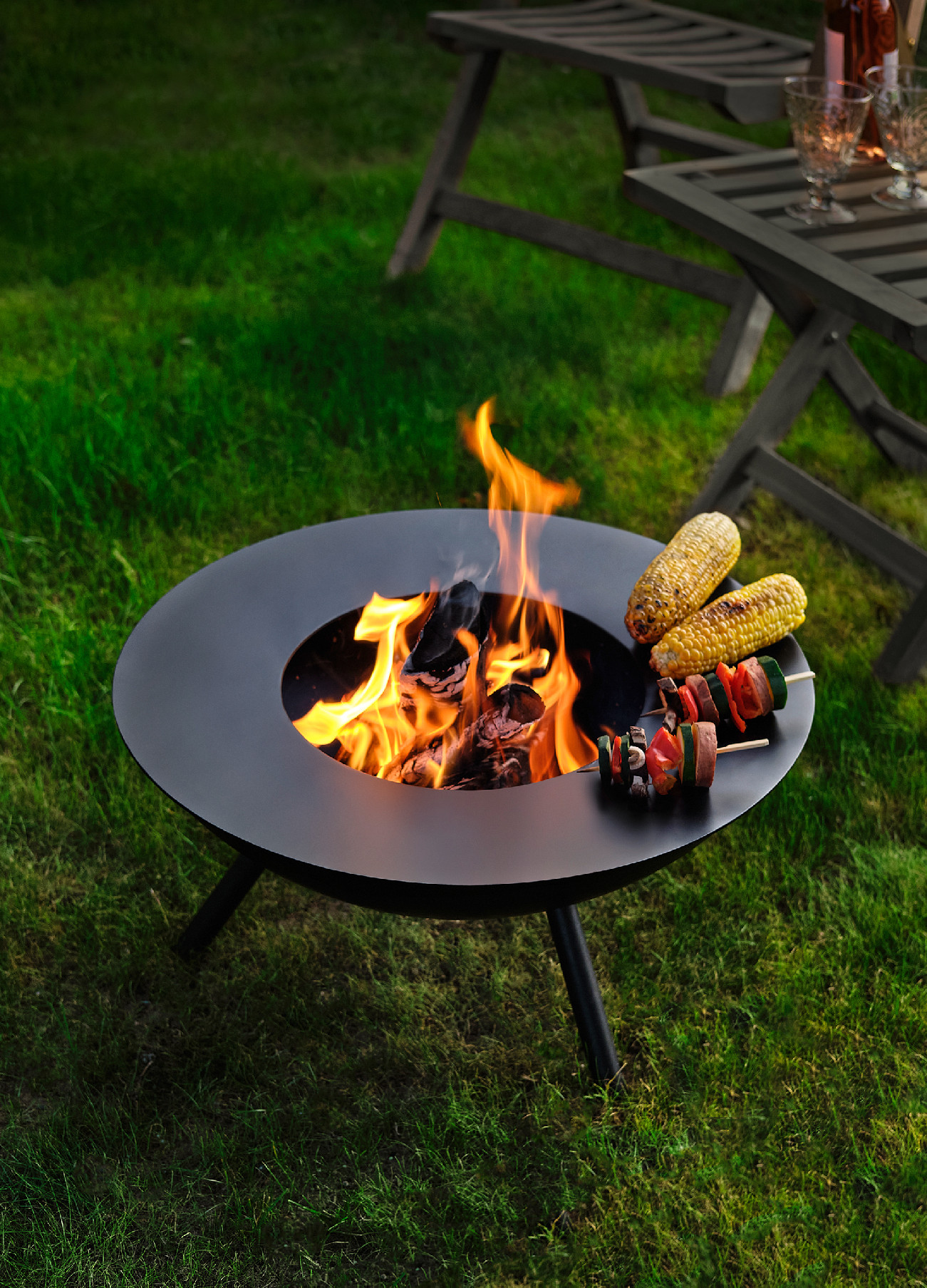 Ohniště Flames, 56 cm - Philippi (obrázek 3)