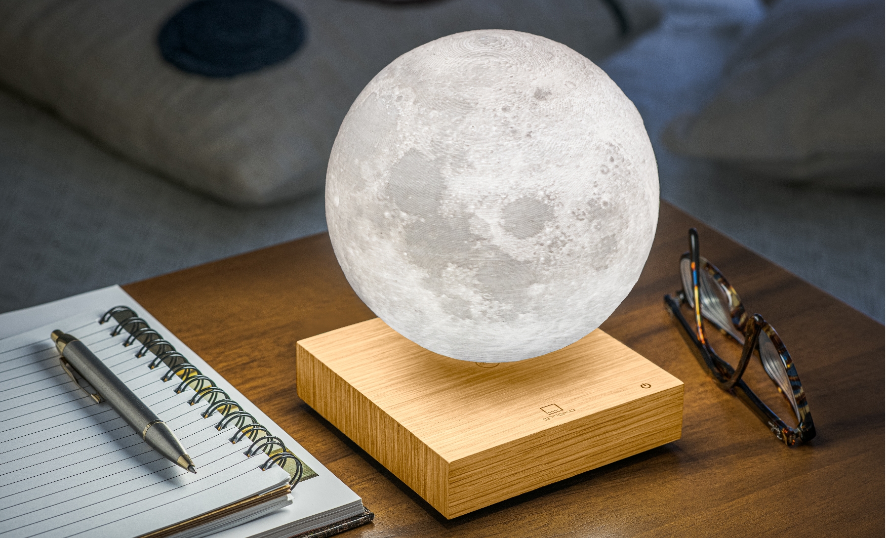 Lampa "Moon", jasan - Gingko (obrázek 5)