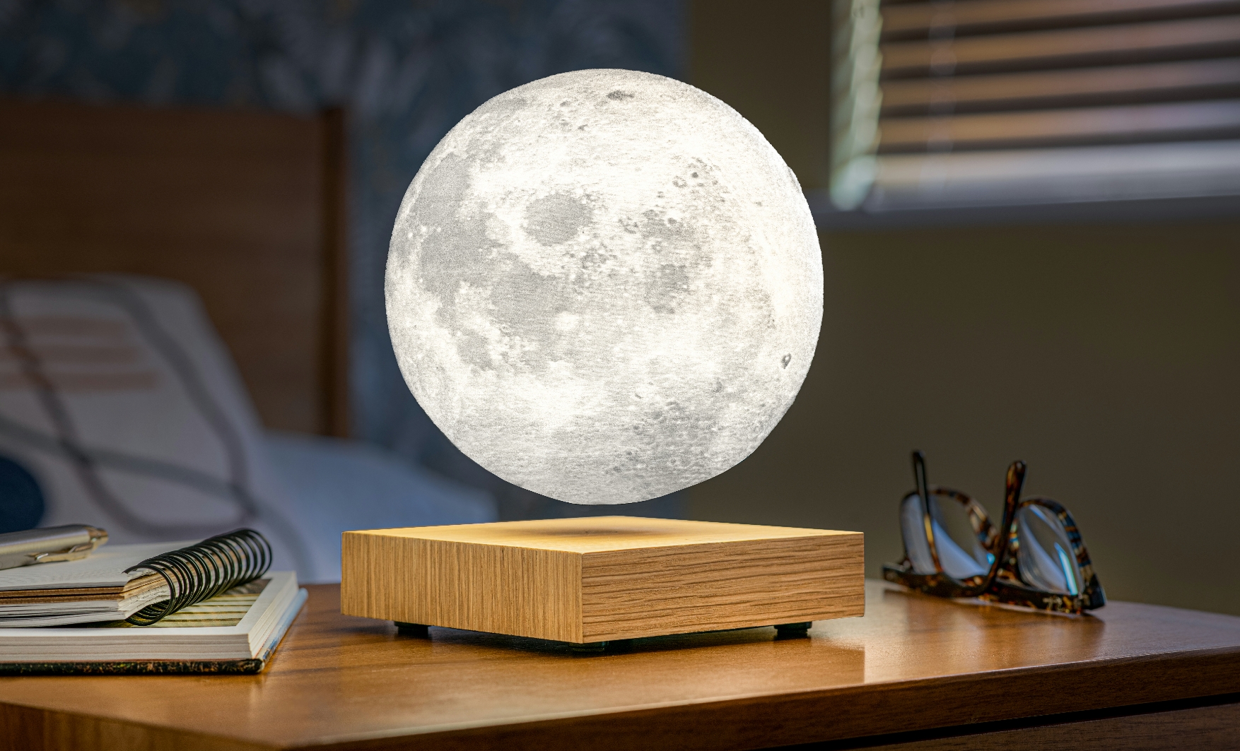 Lampa "Moon", jasan - Gingko (obrázek 3)