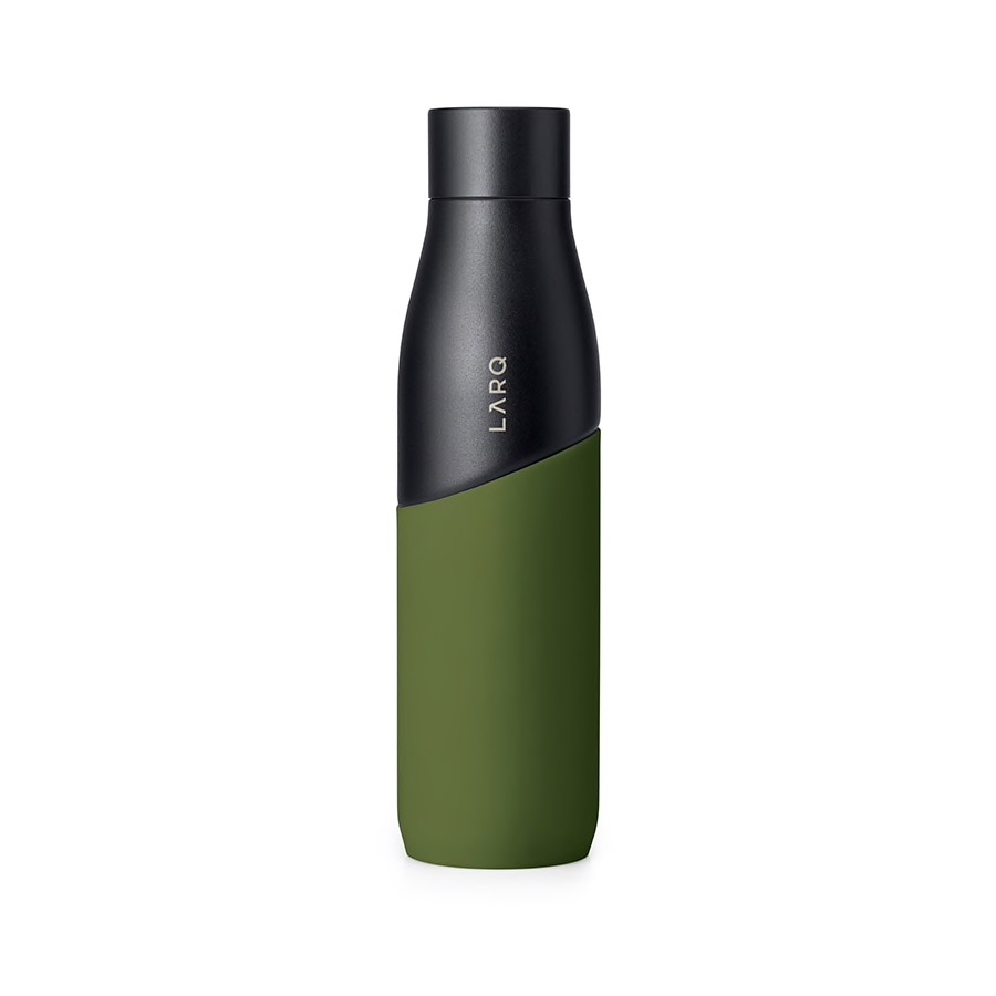 Antibakteriální láhev LARQ Movement, edice TERRA, Black / Pine 950 ml - LARQ