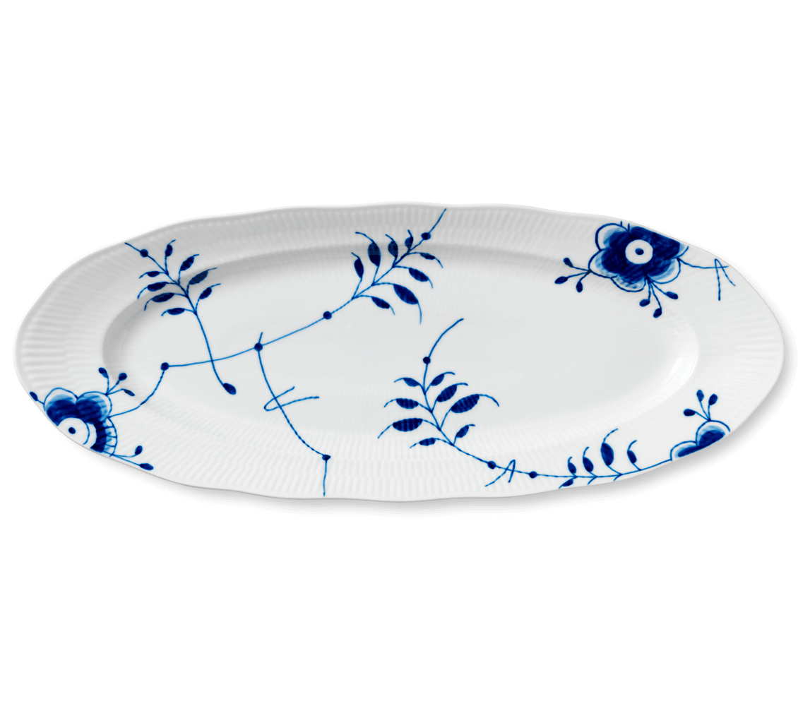 Levně Talíř na rybu Blue Mega, 60 cm - Royal Copenhagen