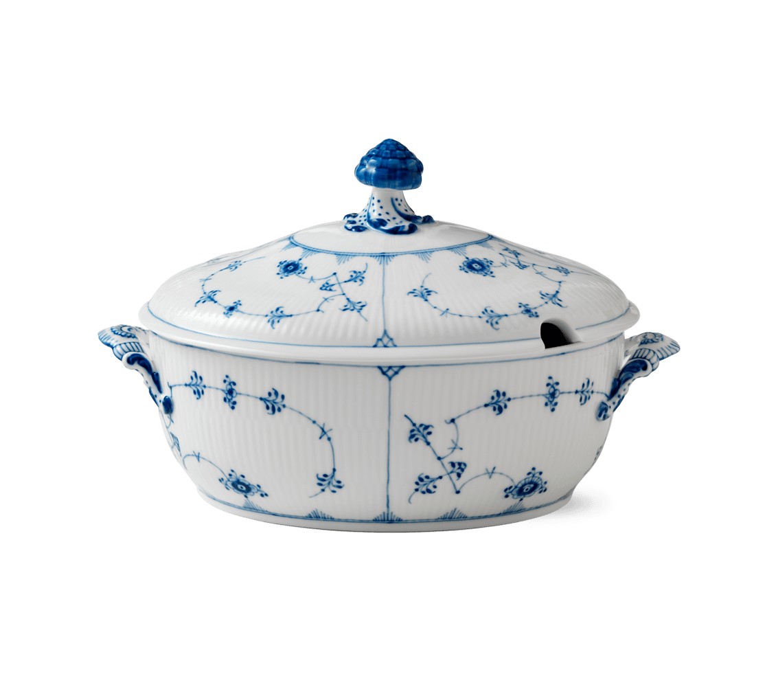 Polévková mísa Blue Fluted Plain, 200 cl - Royal Copenhagen