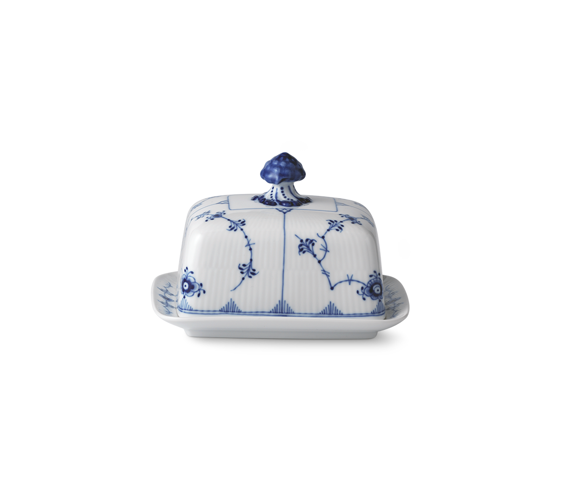 Levně Máslenka Blue Fluted Plain - Royal Copenhagen