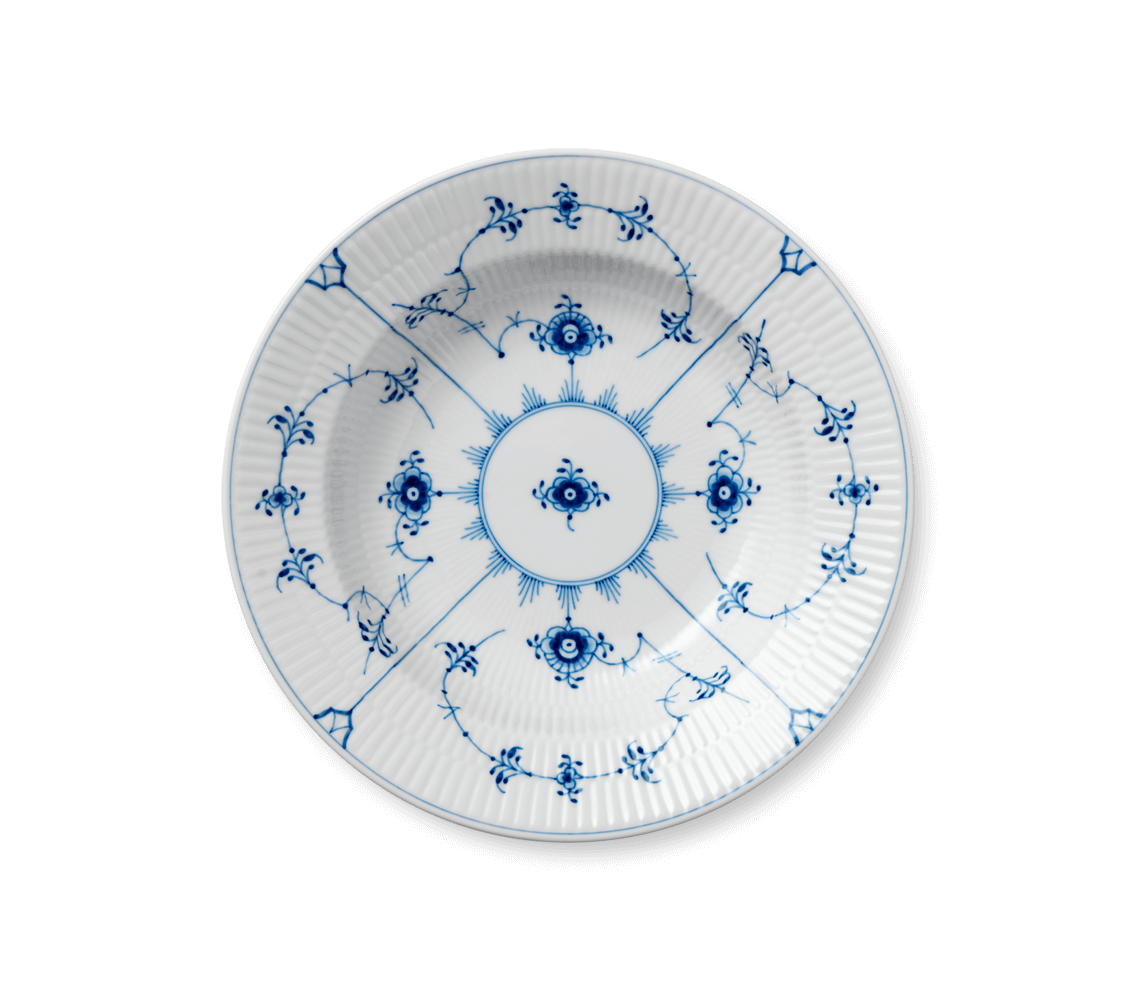 Levně Hluboký talíř Blue Fluted Plain, 23 cm - Royal Copenhagen