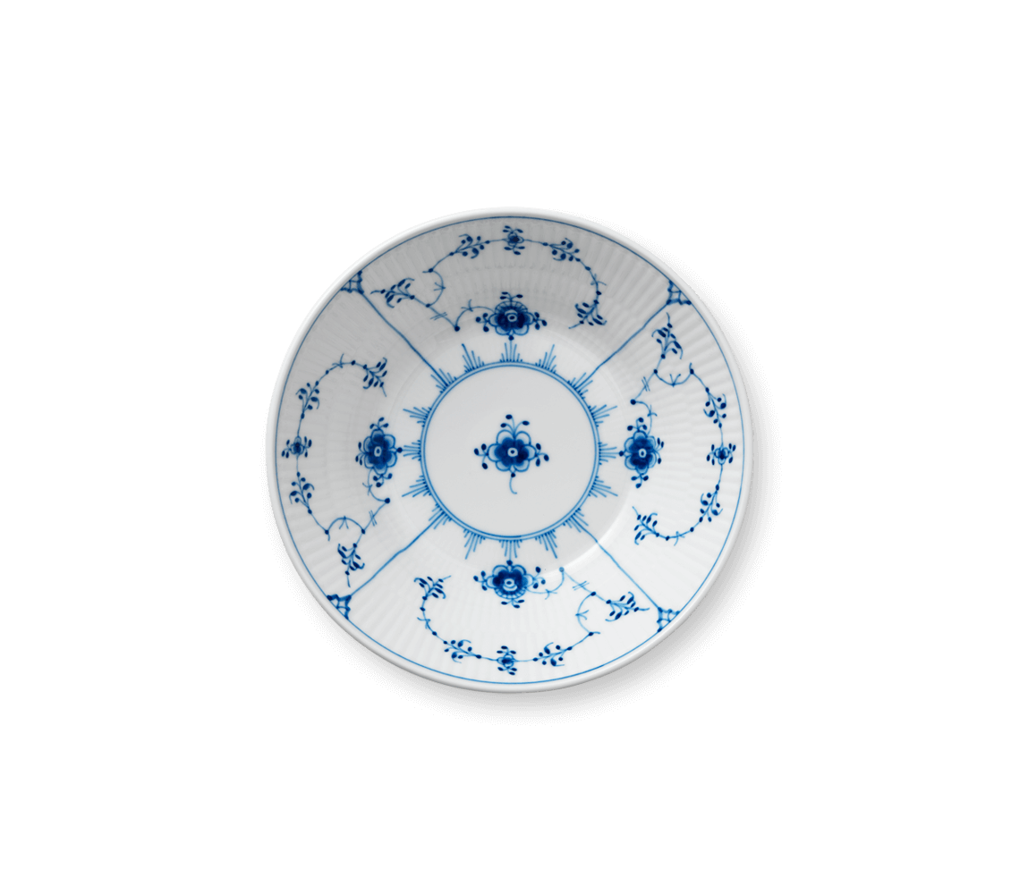 Hluboký talíř Blue Fluted Plain, 17 cm - Royal Copenhagen