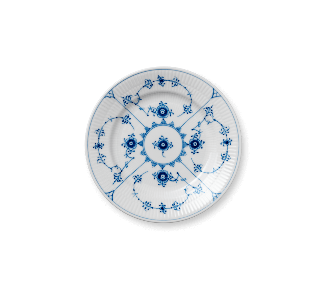 Levně Talíř Blue Fluted Plain, 17 cm - Royal Copenhagen