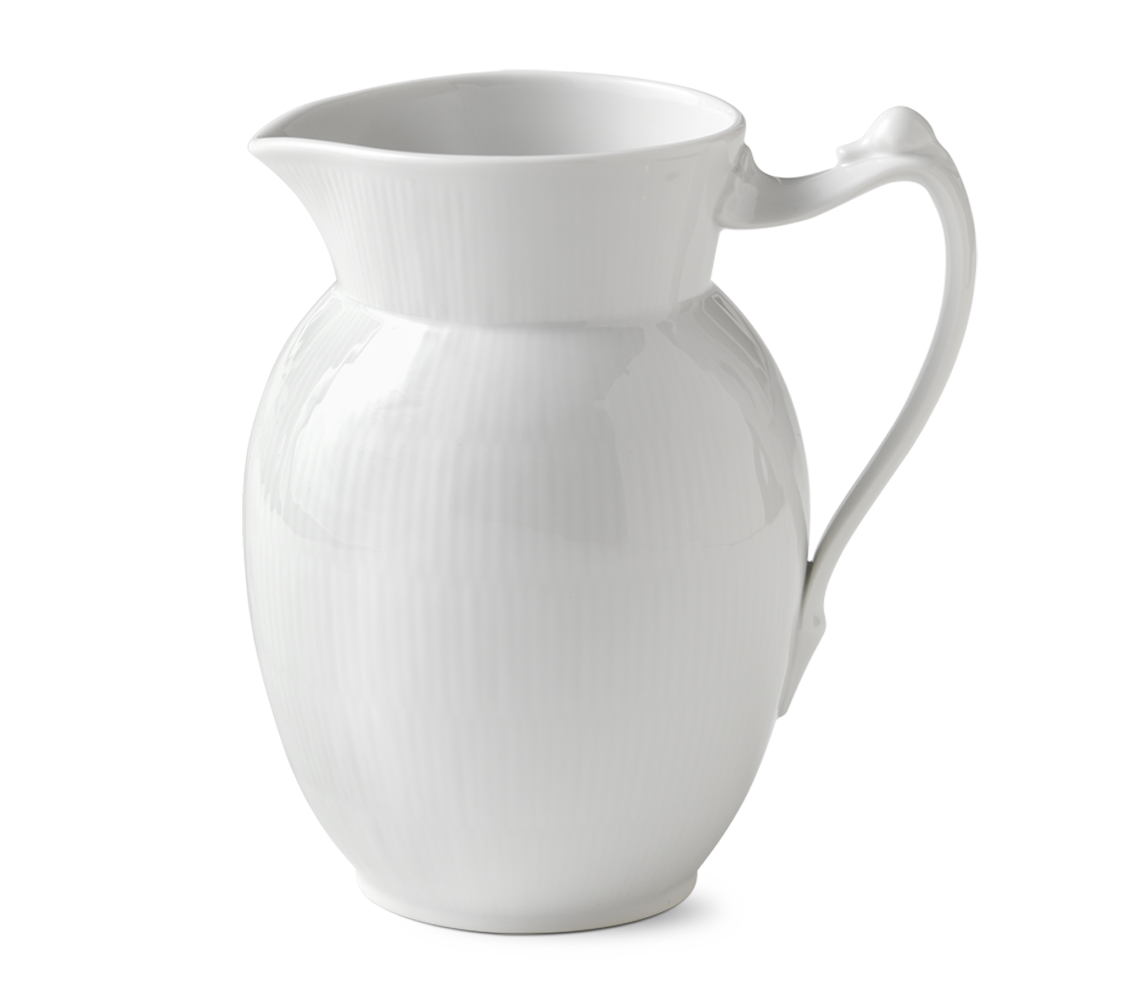 Levně Džbán White Fluted, 1.7 L - Royal Copenhagen