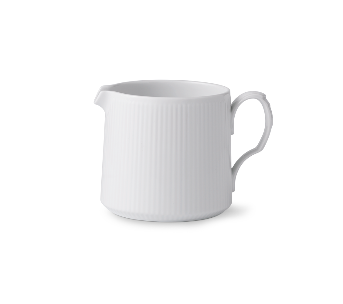 Levně Moderní džbán White Fluted, 70 cl - Royal Copenhagen