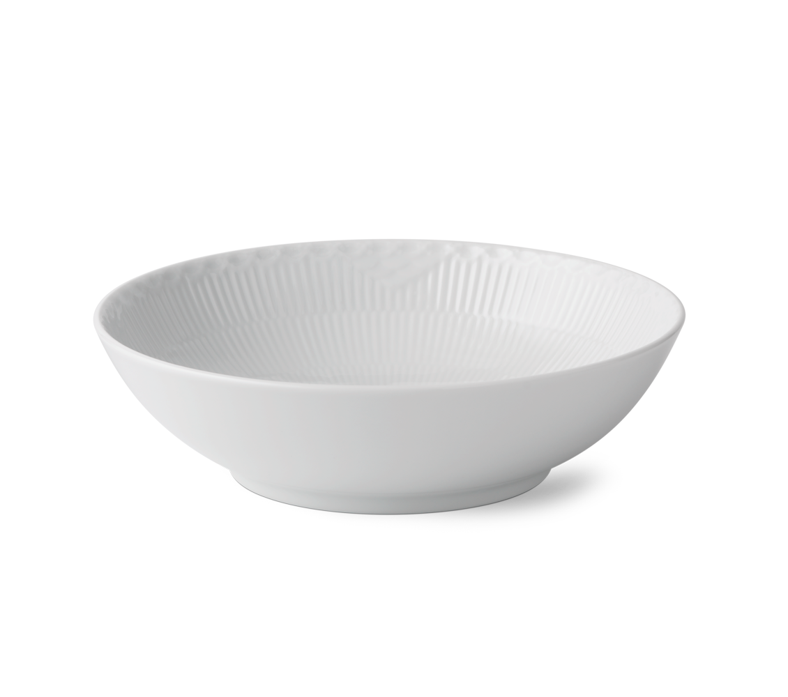 Levně Mísa White Fluted Half Lace, 110 cl - Royal Copenhagen