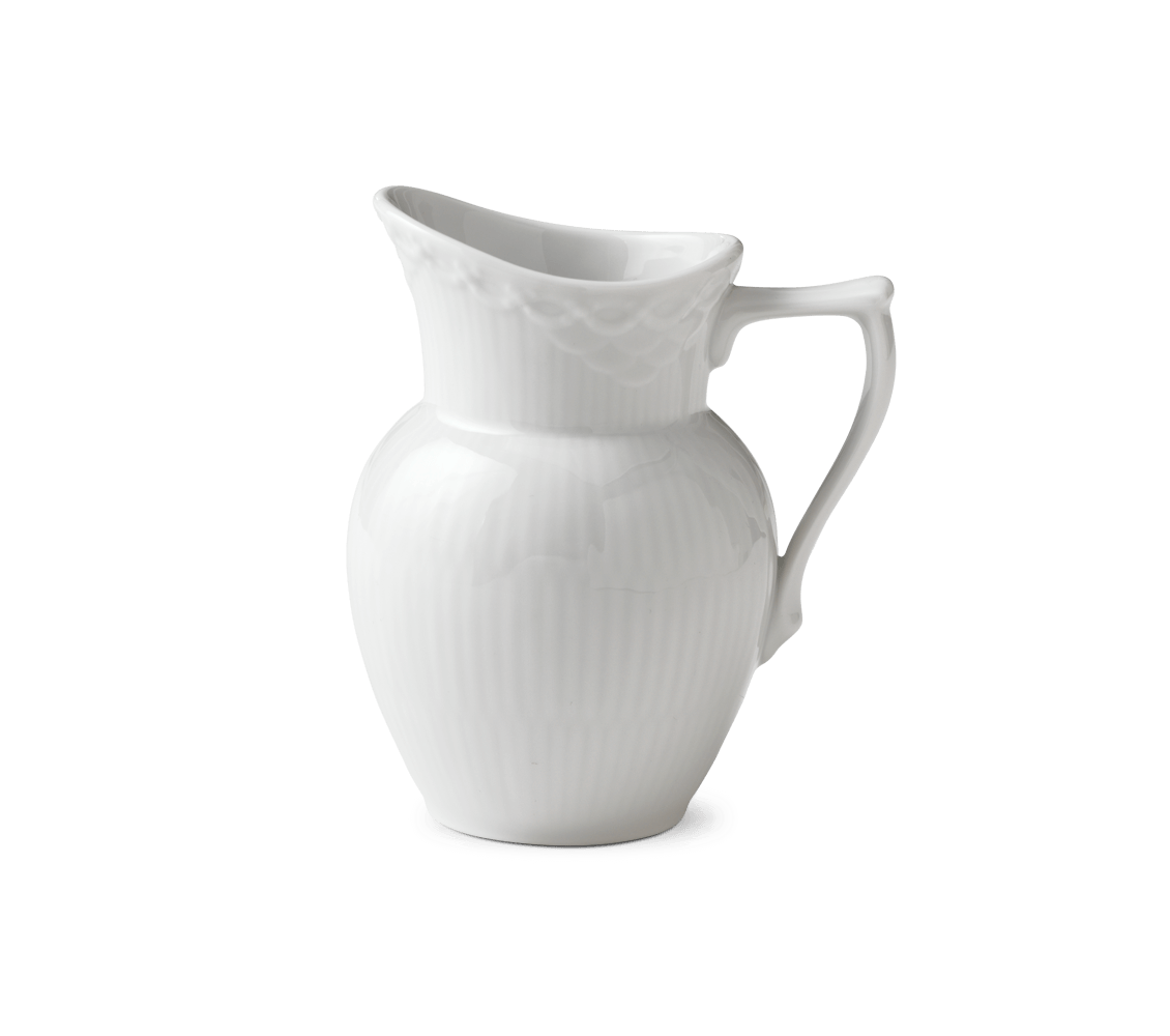 Levně Džbánek na smetanu White Fluted Half Lace, 17 cl - Royal Copenhagen