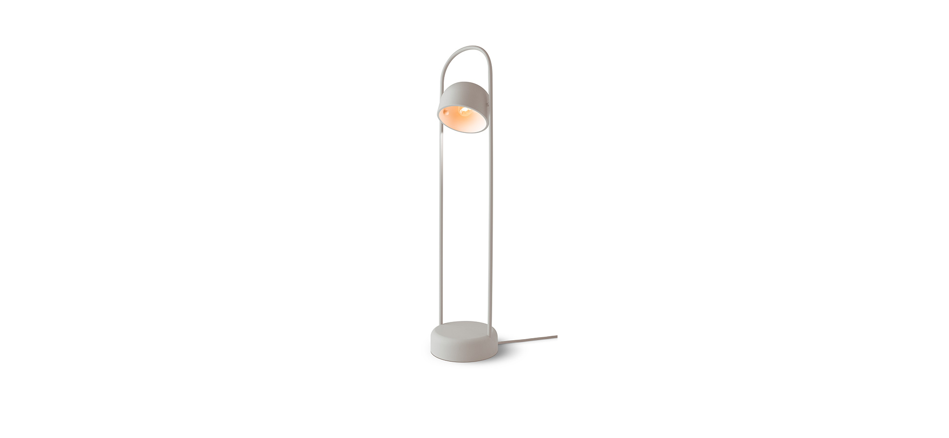 Stojací lampa QUAY, průměr 21 cm, šedivá - Eva Solo