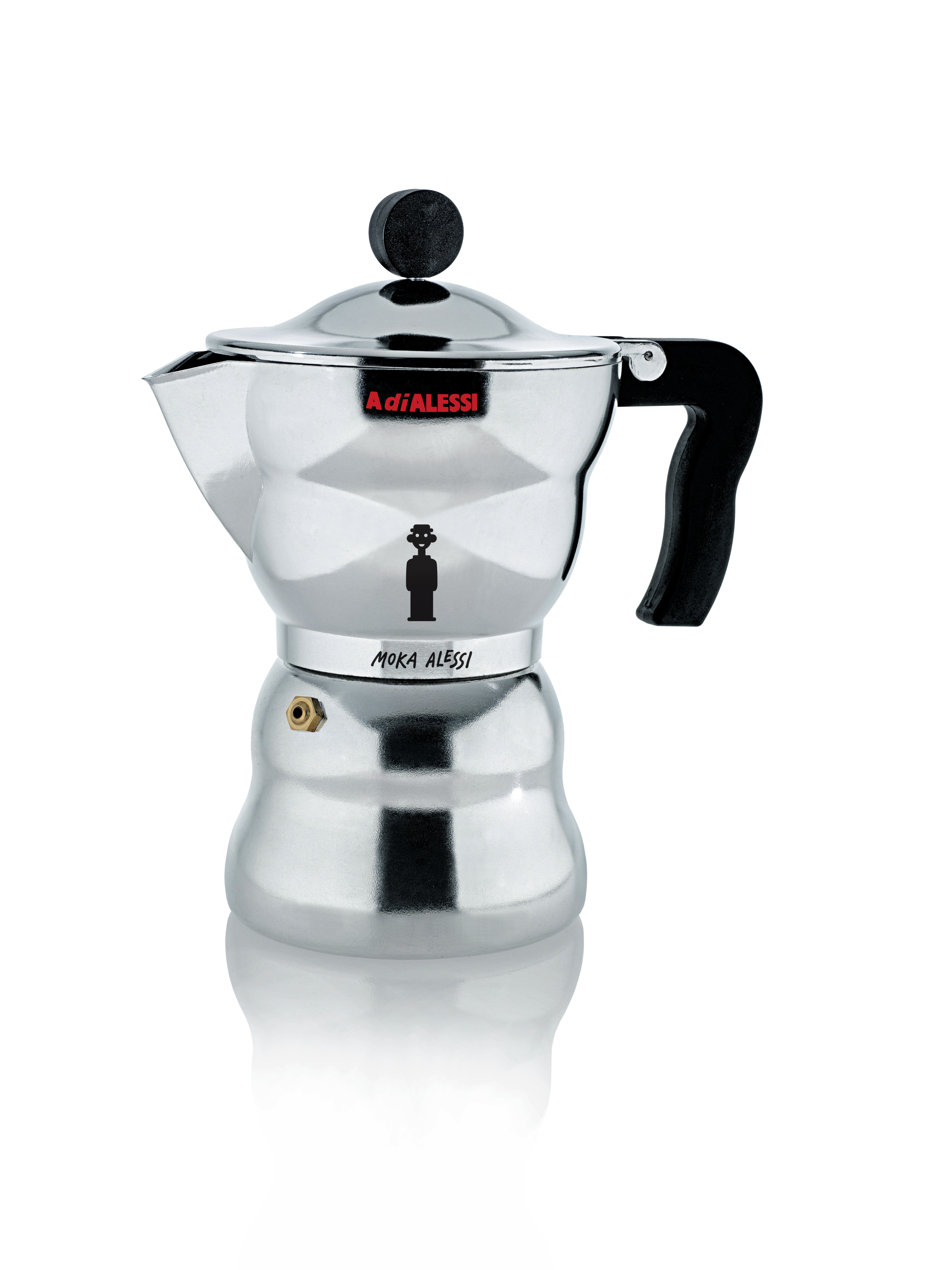 Espresso kávovar Moka Alessi, prům. 10.4 cm - Alessi Rozměry: Průměr - 9.6 cm