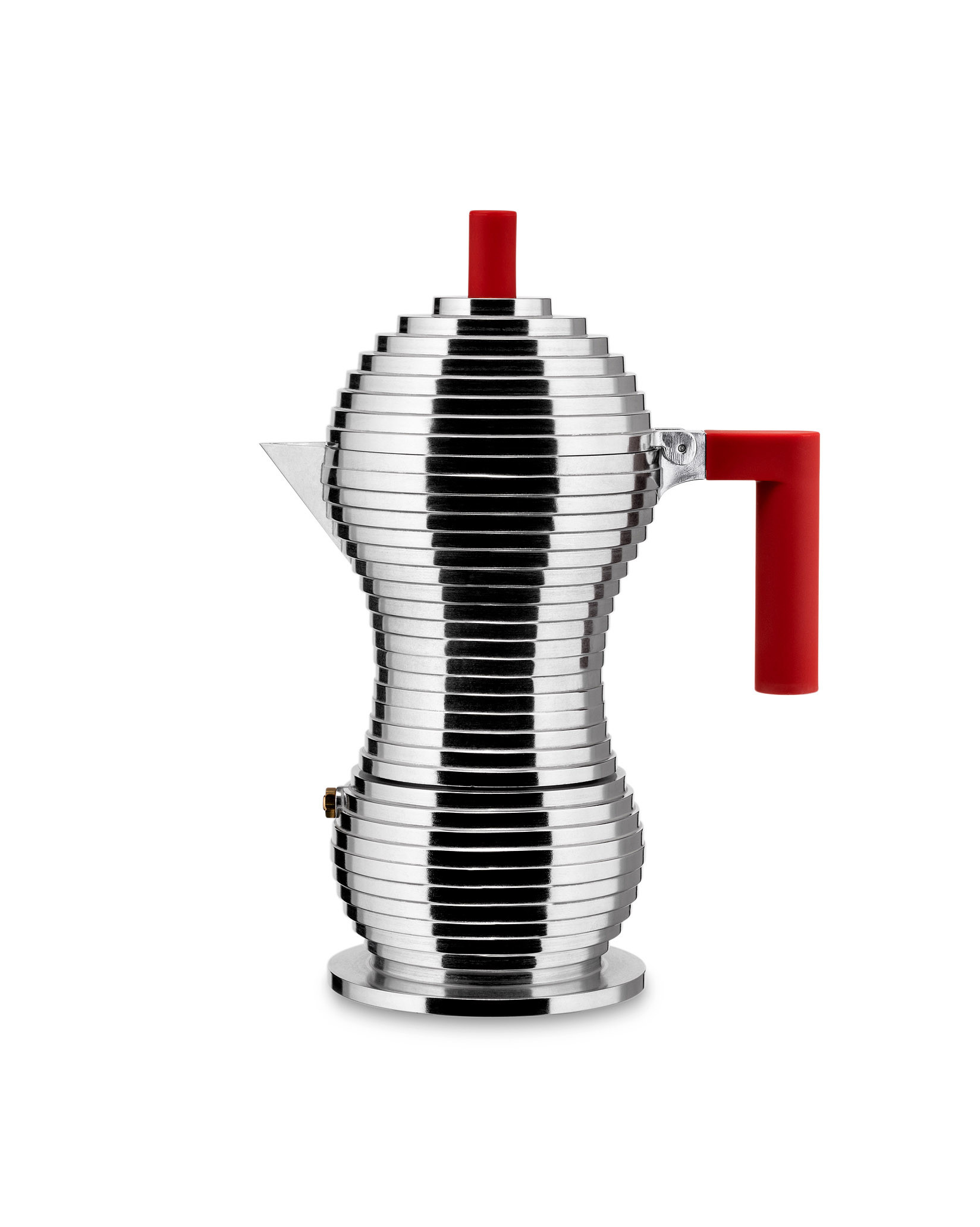 Espresso kávovar Pulcina na indukci, 300ml, červený - Alessi