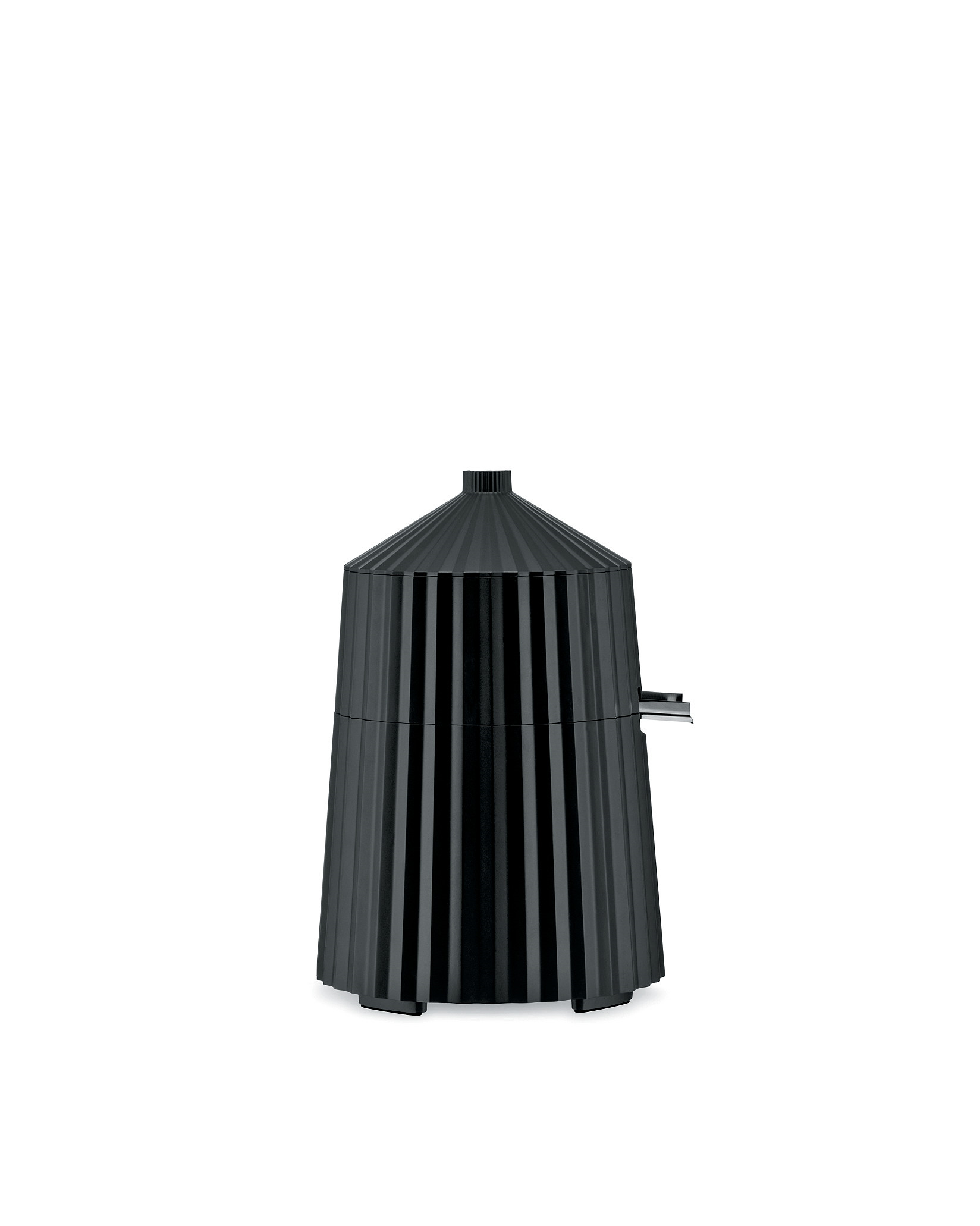 Levně Elektrický odšťavňovač na citrusy Plisse, černý, prům. 18.5 cm - Alessi