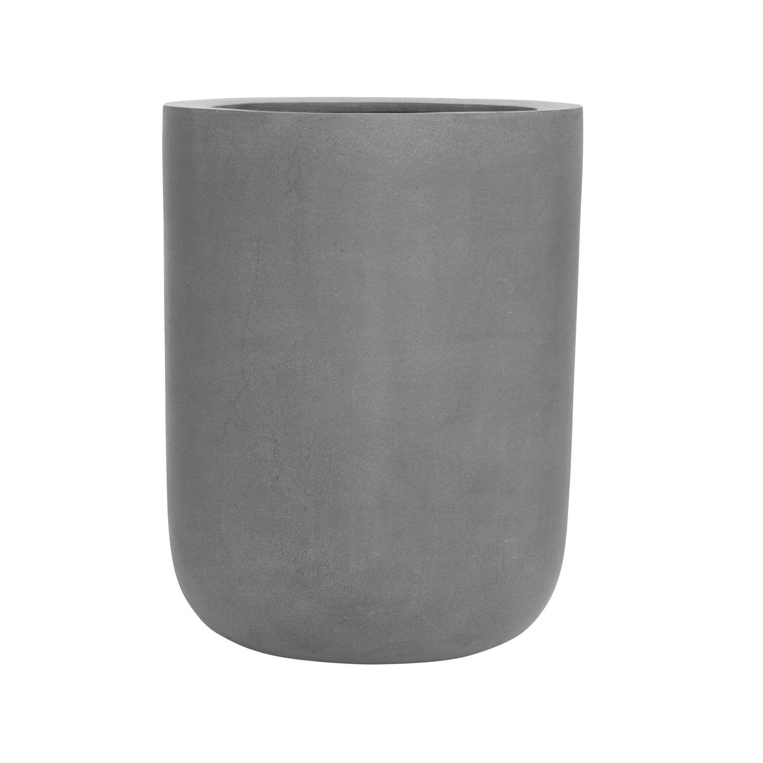 Levně Květináč Dice, barva šedá, více velikostí - PotteryPots Velikost: L - v. 44 cm, ⌀ 34 cm