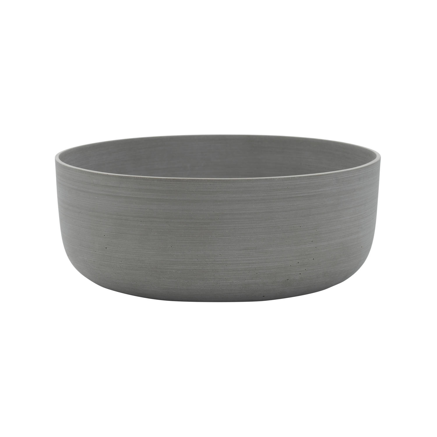 Levně Květináč Eav, barva kouřově šedá, více velikostí - PotteryPots Velikost: XS - v. 11.5 cm, ⌀ 27 cm