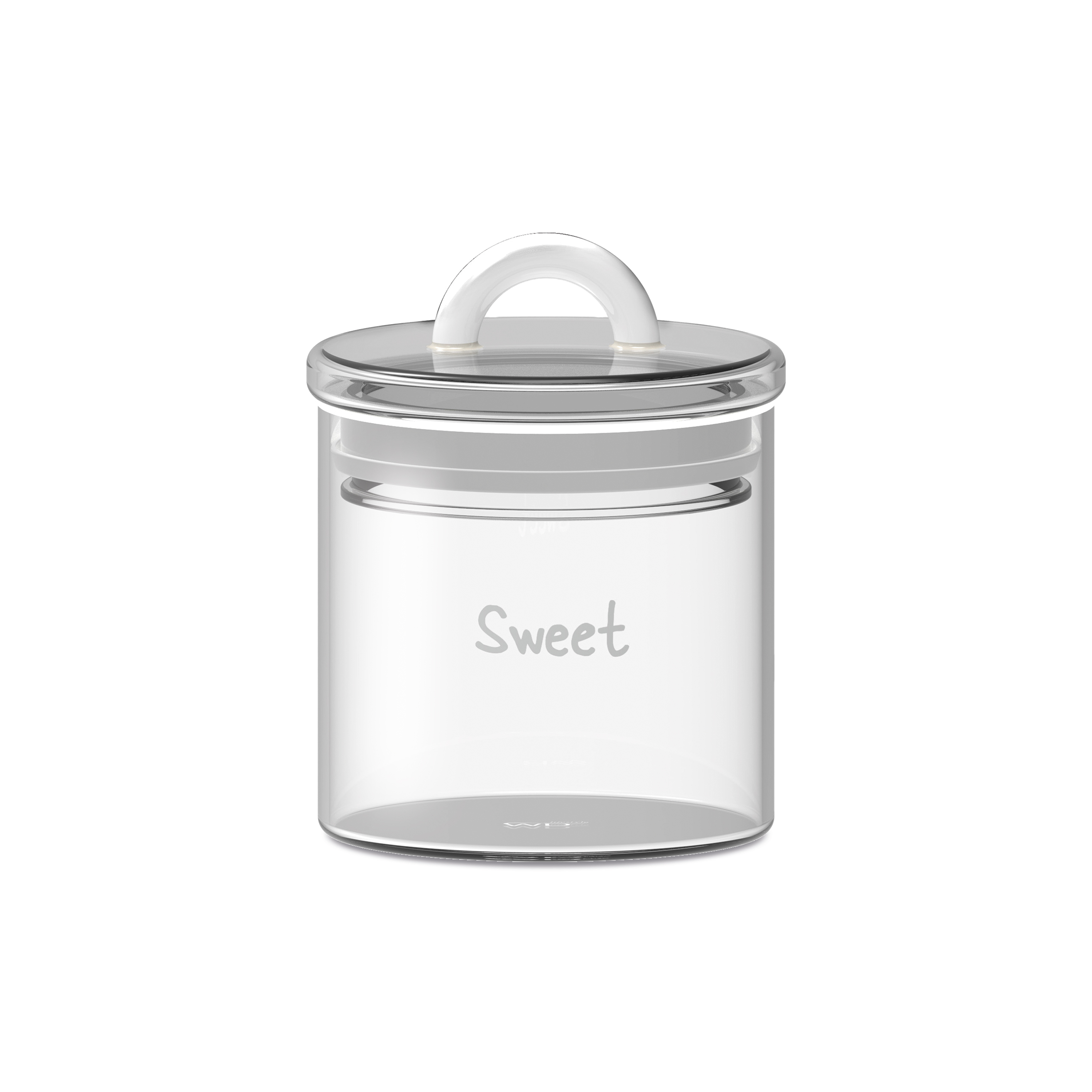 Levně Skleněná dóza "Sweet" s těsnícím víkem 0,3 L - WD Lifestyle