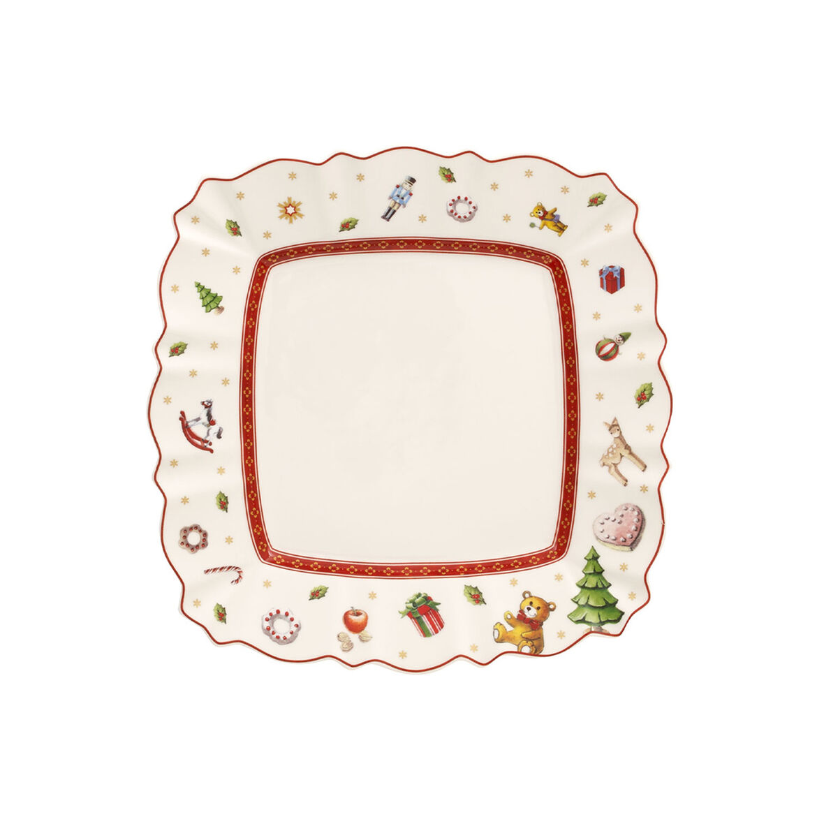 Levně Dezertní talíř, bílý, 22x22 cm, kolekce Toy's Delight - Villeroy & Boch