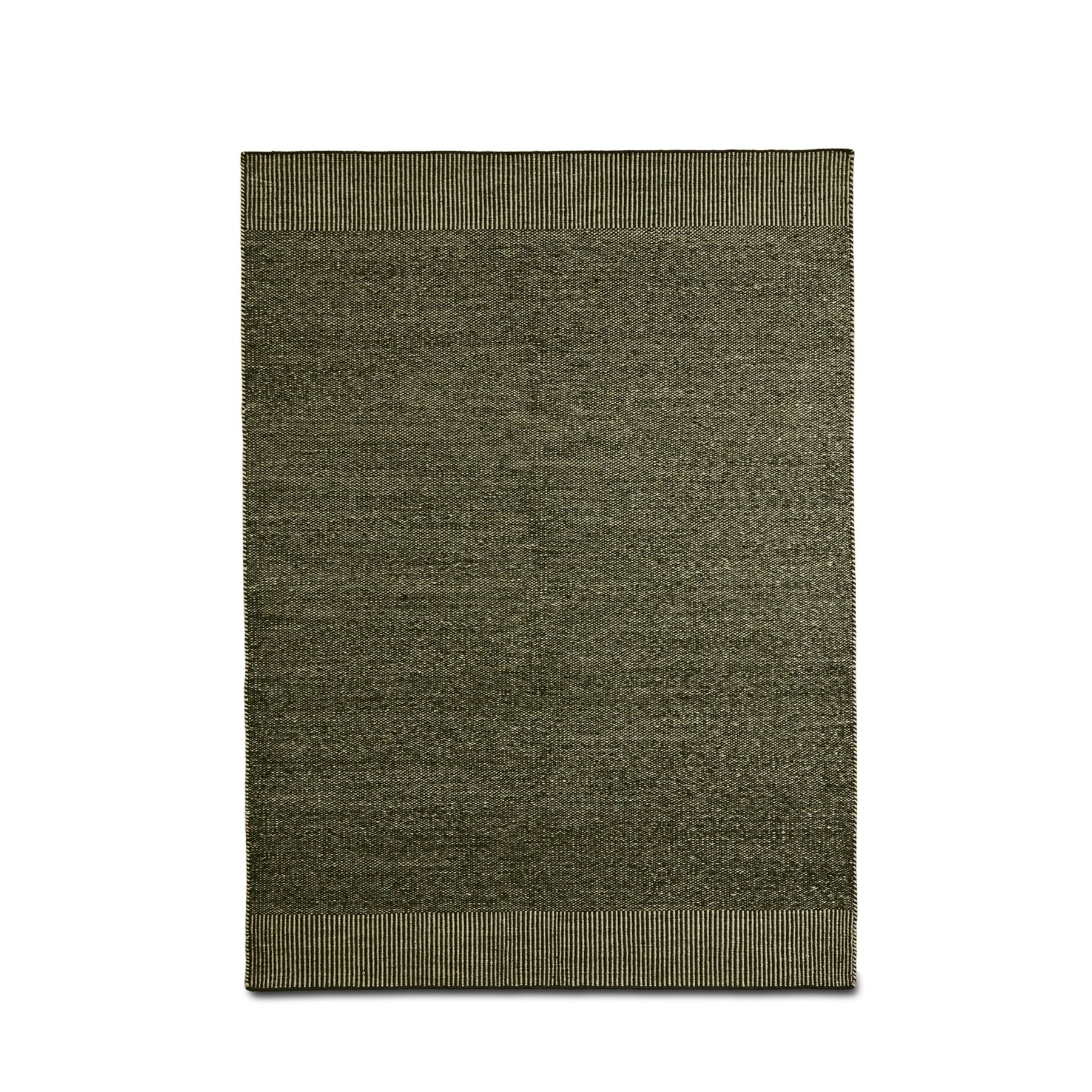 Levně Koberec Rombo, bílá/mechová zelená, více rozměrů - Woud Rozměry: 240 x 170 cm