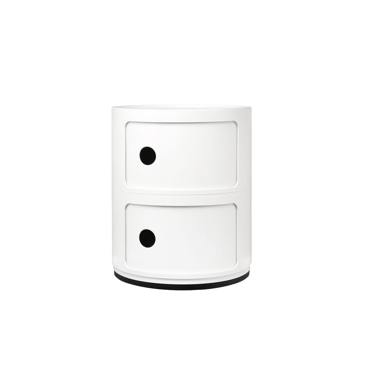 Levně Stolek s úložným prostorem Componibili 4966, 2 úložné díly, více barev - Kartell Barva: bílá