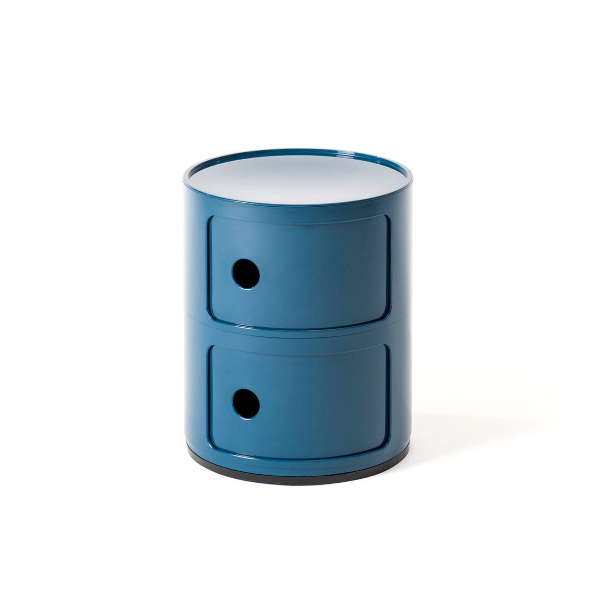 Levně Stolek s úložným prostorem Componibili 4966, 2 úložné díly, více barev - Kartell Barva: modrá