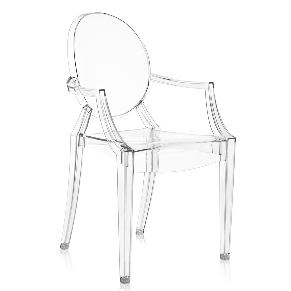 Levně Jídelní židle Louis Ghost - Kartell