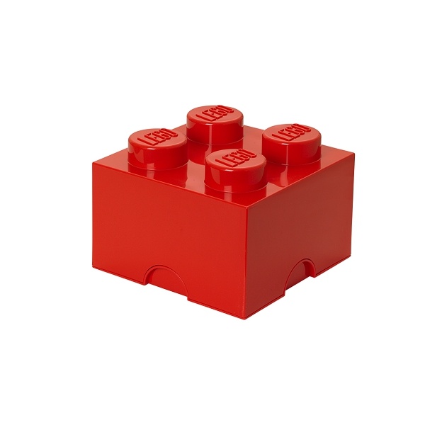 Úložný box 4, více variant - LEGO Barva: červená