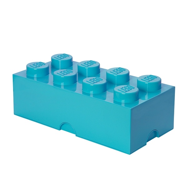 Úložný box 8, více variant - LEGO Barva: azurová