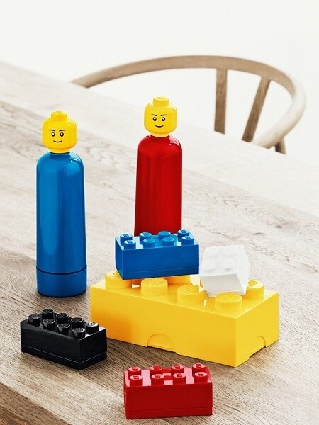 Box na svačinu 10 x 20 x 7,5 cm, více variant - LEGO Barva: bílá (obrázek 5)