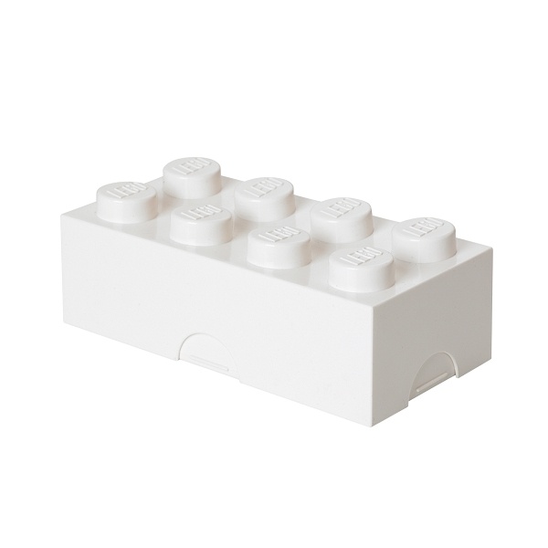 Levně Box na svačinu 10 x 20 x 7,5 cm, více variant - LEGO Barva: bílá