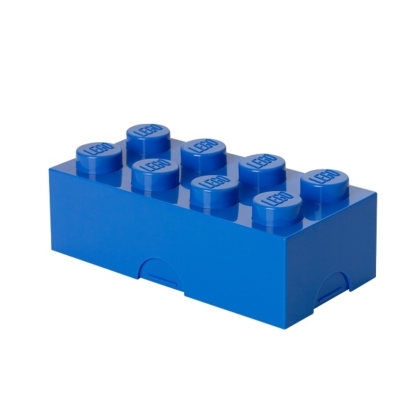 Levně Box na svačinu 10 x 20 x 7,5 cm, více variant - LEGO Barva: modrá