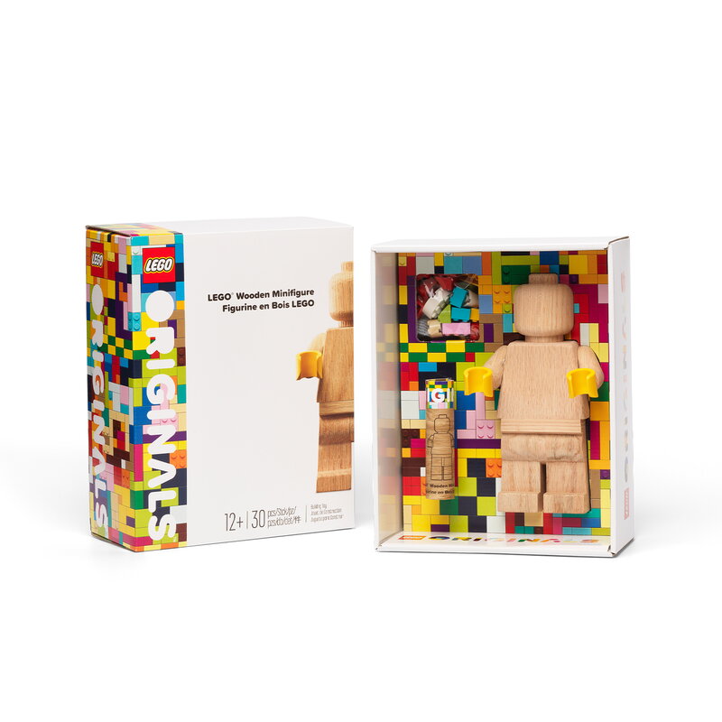 Dřevěná figurka, dubové dřevo - LEGO (obrázek 4)