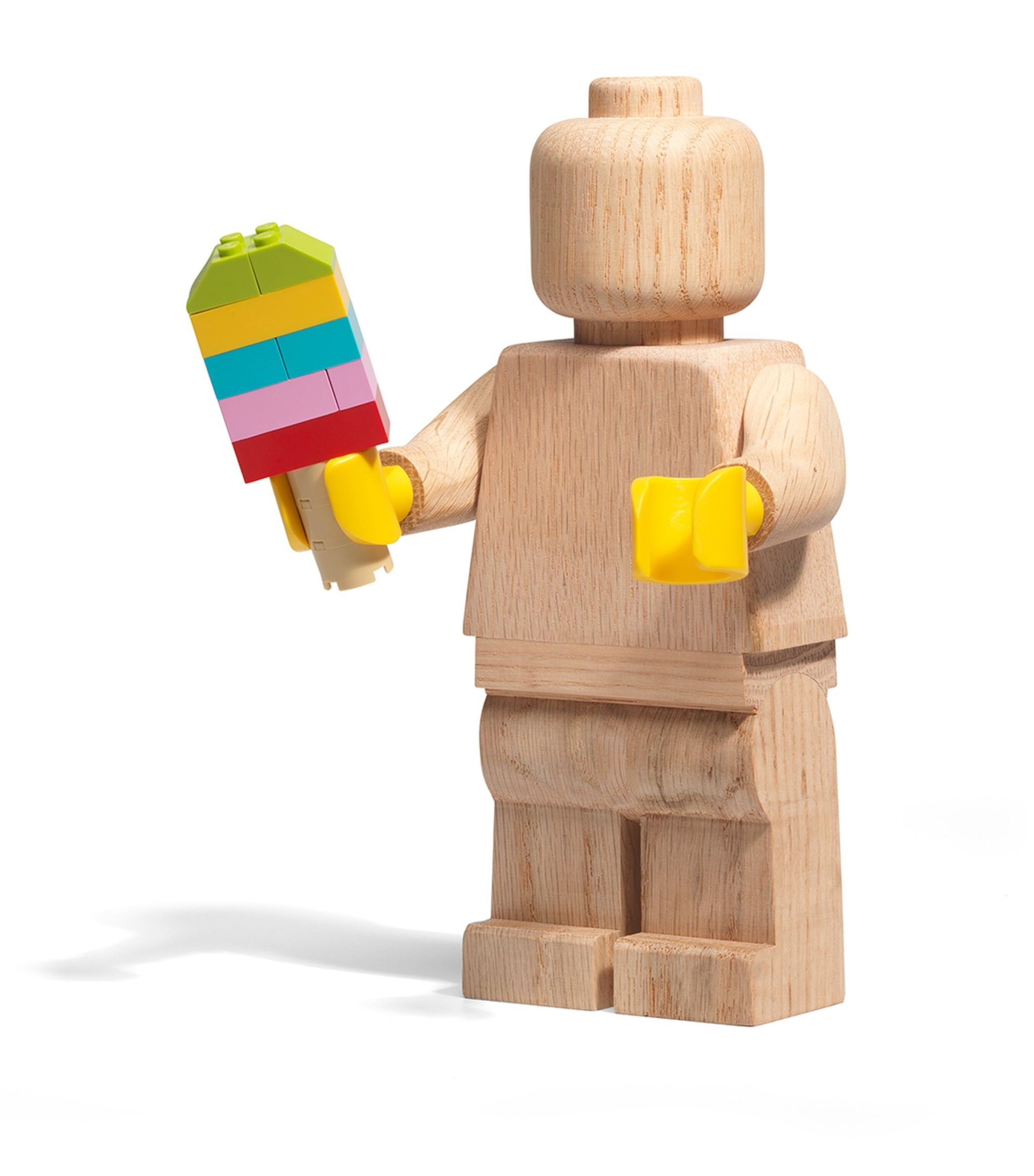 Levně Dřevěná figurka, dubové dřevo - LEGO